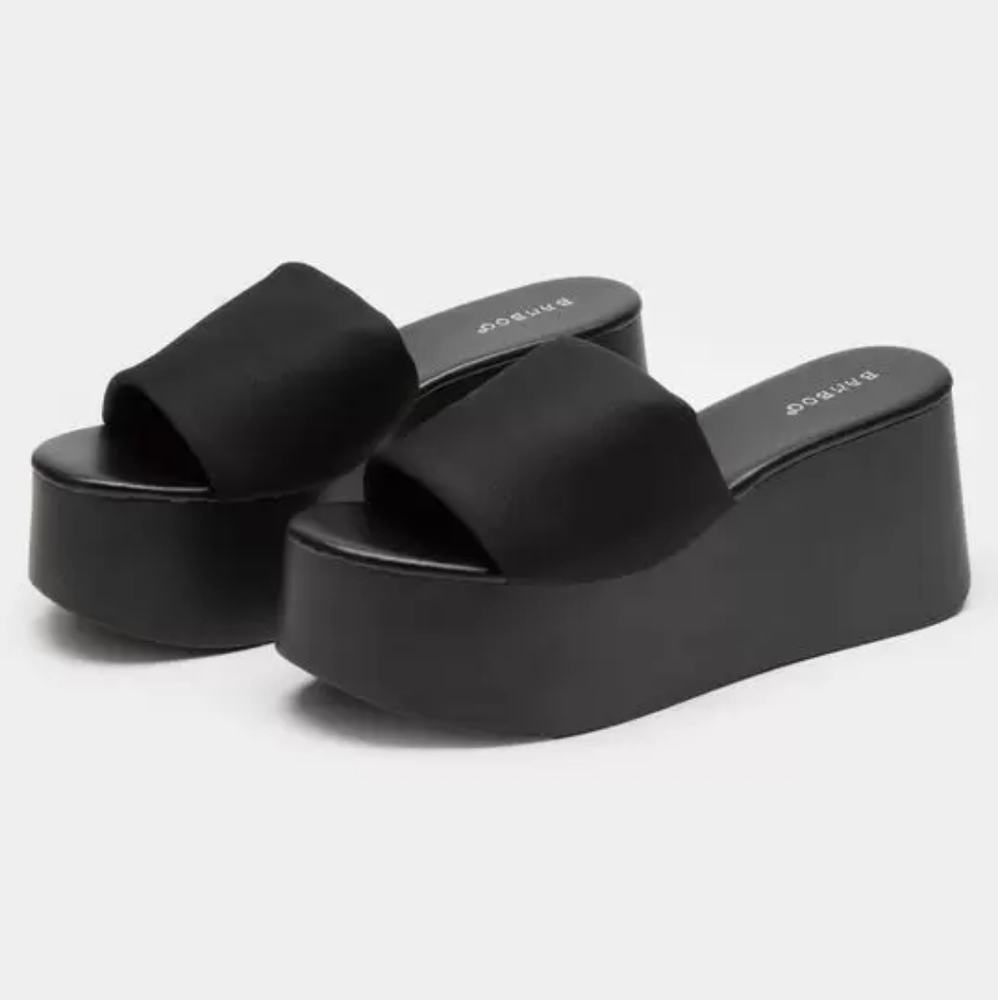 Platform Banded Sandals